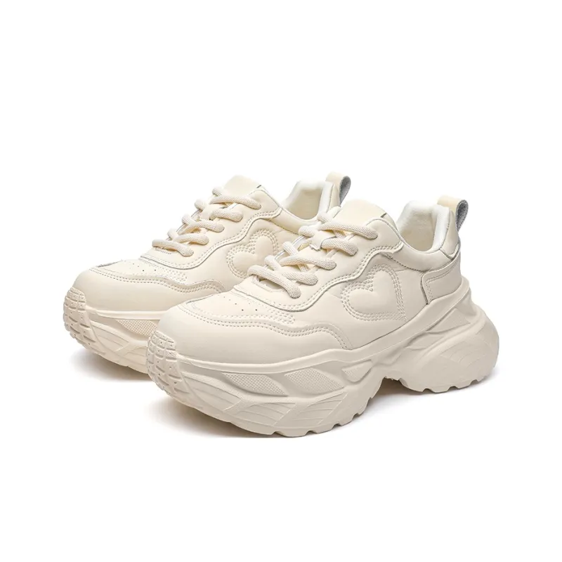 ABIDJAN Height Increasing Low Top Chunky Sneakers Women's-2