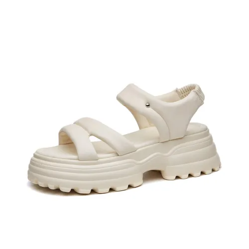 QUANYANG One Strap Sandals Women's