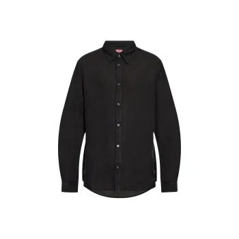 DIESEL S Werp Logo Embroidered Shirt