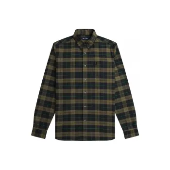 FRED PERRY Shirt Men's Night Green