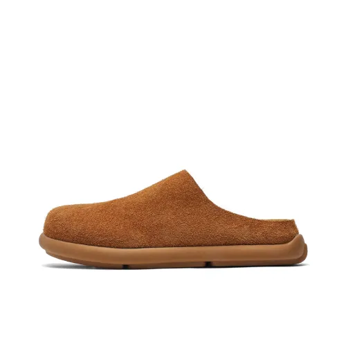 PAVEA Slide Slippers Men Khaki