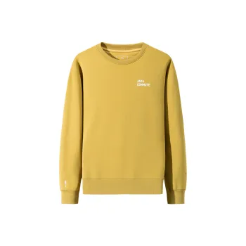 Anta Variety Training Collection Sweatshirt Men's Autumn Beauty Yellow
