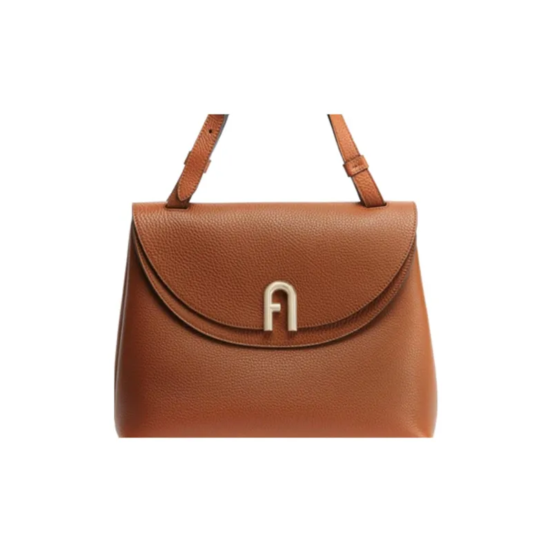 Furla Primula Leather Tote Handbag, Shoulder Bag Large Size Women's-4