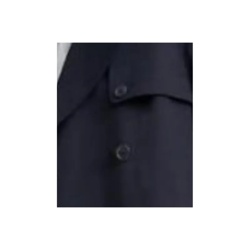 UNIQLO x Clare Waight Keller Trench Coat Women's Navy Blue-3