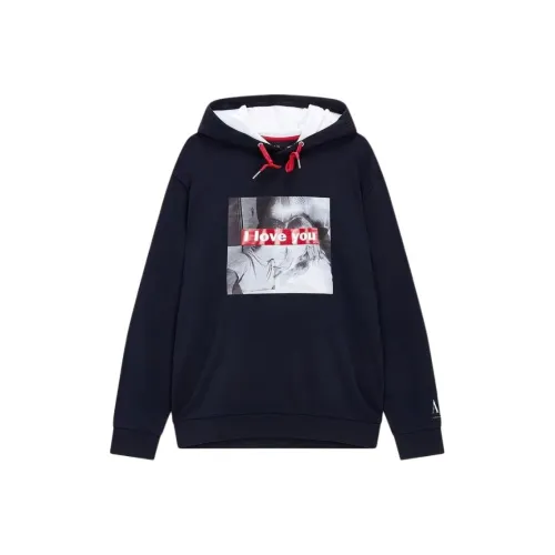 ARMANI EXCHANGEAE FW24 Sweatshirt Men's Black