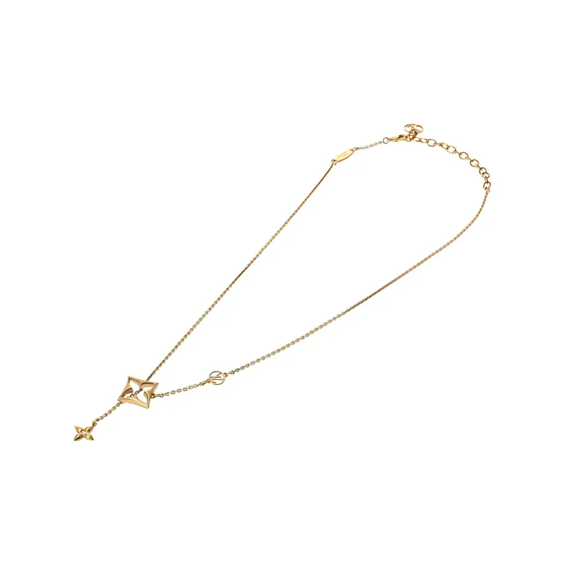 LOUIS VUITTON Lv Flowergram Necklace-4