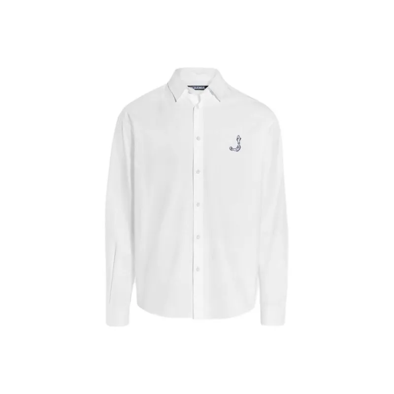 Jacquemus Le Simon Print Logo Fish Shirt-0