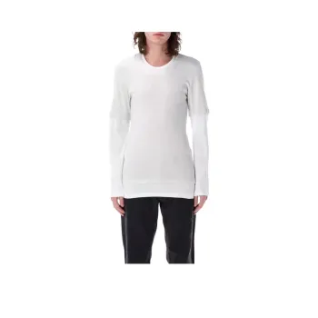 Magliano Trauma Logo Embroidered Layered T Shirt