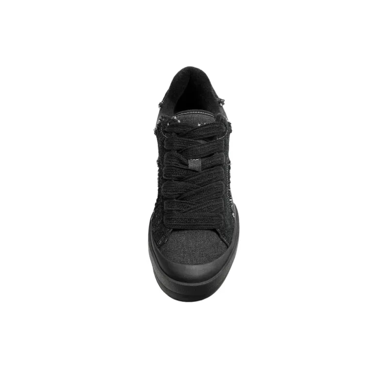 ZARA Wear resistant And Lightweight Low Top Casual Shoes Men's Black-3