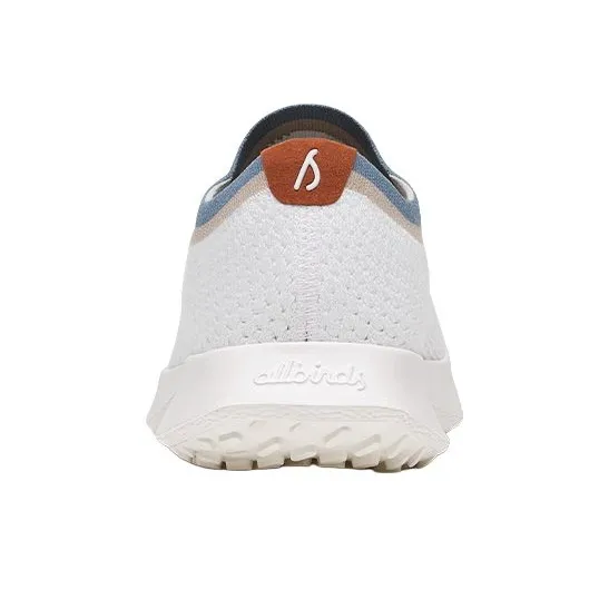 Allbirds Tree Dasher Shock Absorbers With Slip Resistant Features Low Top Running Shoes Women's White Blue-2
