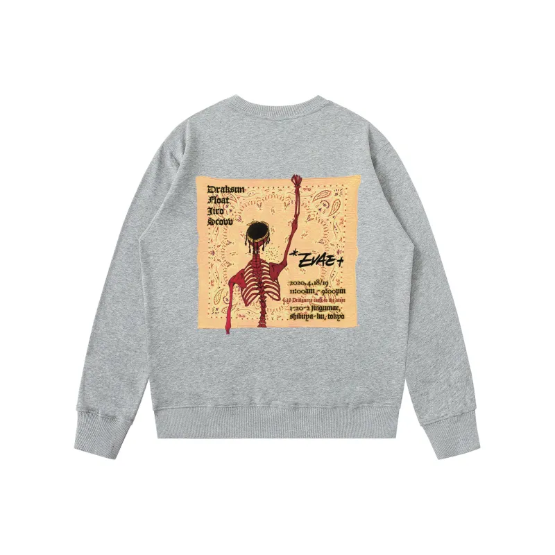 *EVAE+MOB Dreadlocks Series Sweatshirt Unisex-12