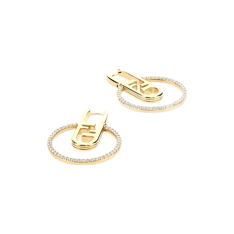 FENDI Earrings Women's Gold-1