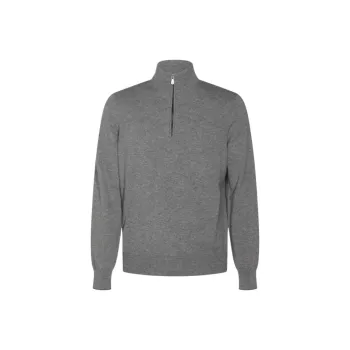 Brunello Cucinelli Cashmere Sweater Men's Gray
