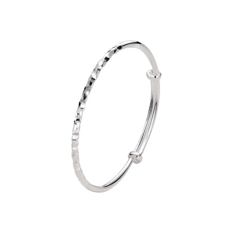 CHAOHONGJI 999 Fine Silver Bangles Women's-0