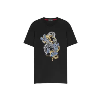 VERSACE Chinese New Year Embroidered T shirt