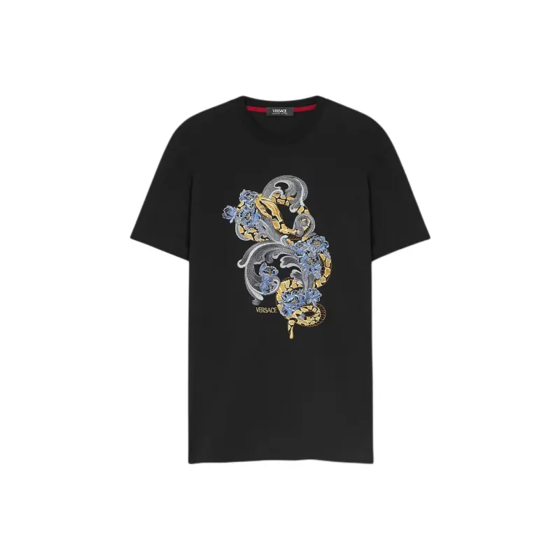 VERSACE Chinese New Year Embroidered T shirt-0