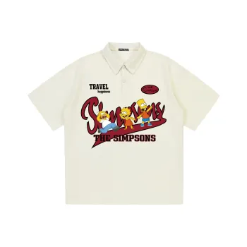 The Simpsons Polo Shirts Unisex