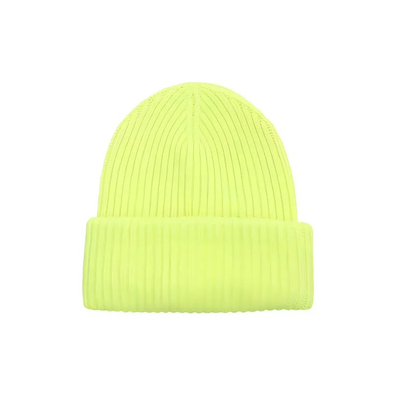 MC2 Saint Barth Berry Logo Patch Knitted Beanie-1