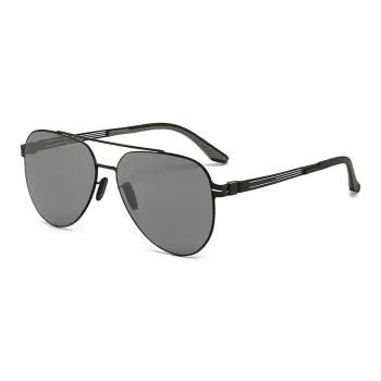 YUZHAOLIN Metal Irregular Shape Sunglasses Unisex