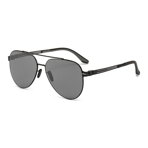 YUZHAOLIN Metal Irregular Shape Sunglasses Unisex