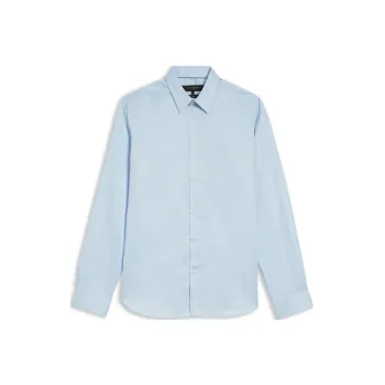 Ted Baker Shirts Men Light Blue