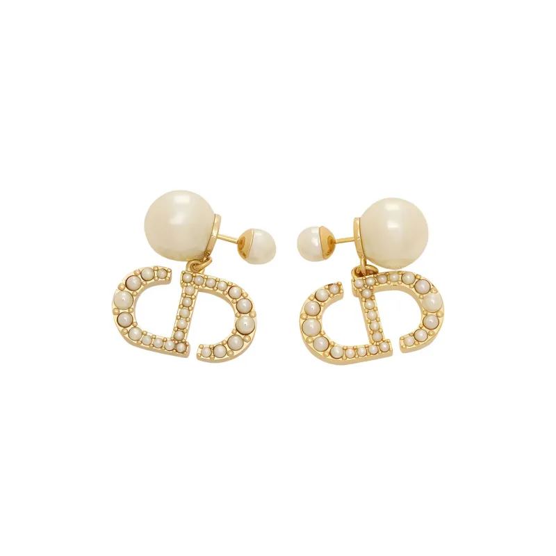 DIOR Earrings Women's Gold-2