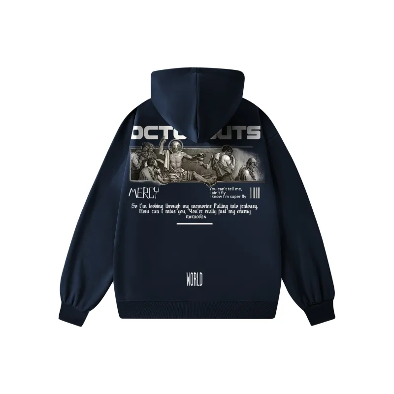 Small Columns Under The Sea Hoodie Unisex-2