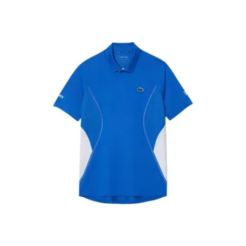 LACOSTE Djokovic Collaboration Polo Shirts Men Dark Blue