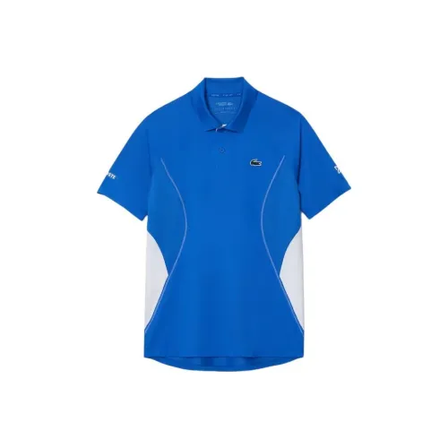 LACOSTE Djokovic Collaboration Polo Shirts Men Dark Blue