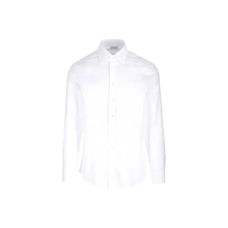 ETRO Paisley Printed Long Sleeved Buttoned Shirt-0