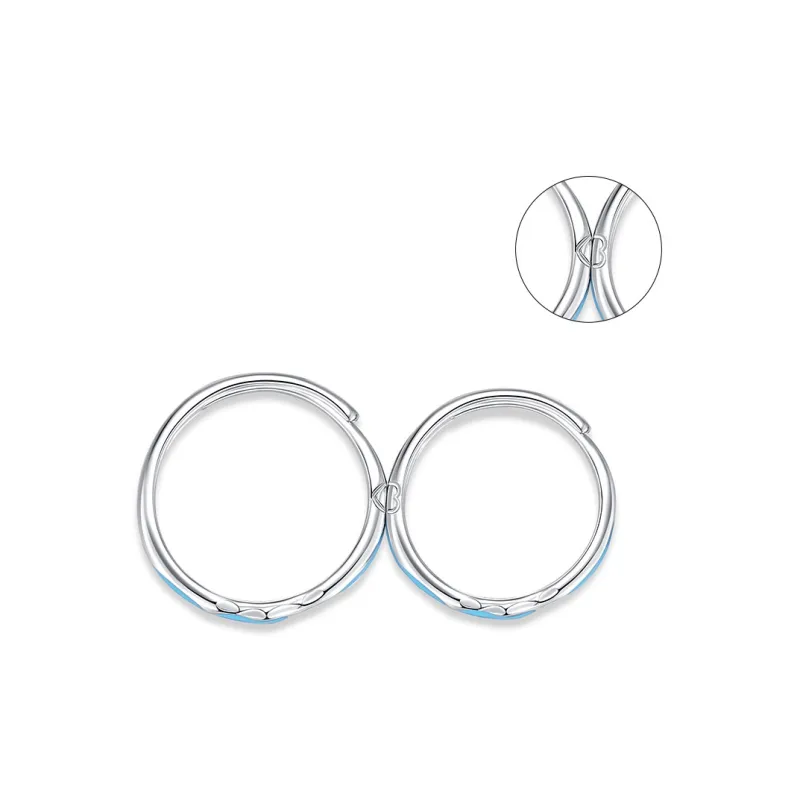 YINCHIE 925 Sterling Silver Rings Unisex-6