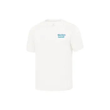Skechers Mountain And Wild Outdoor Series SS25 T Shirt Men's Marshmallow White 0074