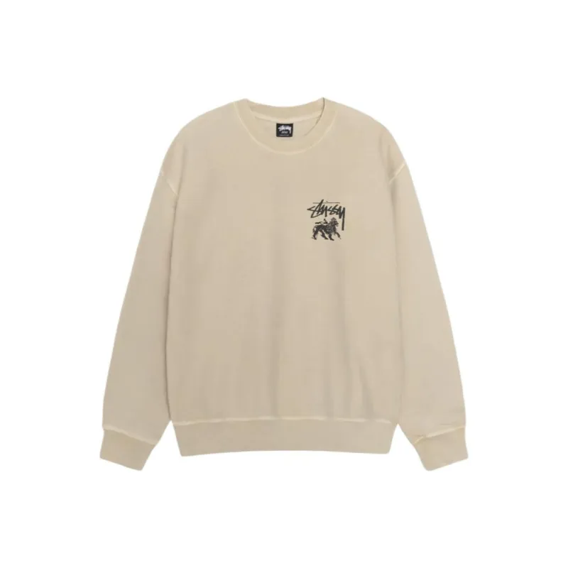 Stussy Rasta Lion Pigment Dyed Crew-6