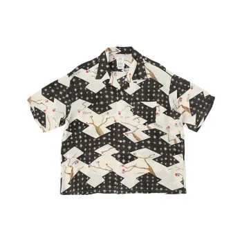 Visvim Crosby Short Sleeve Silk Shirt