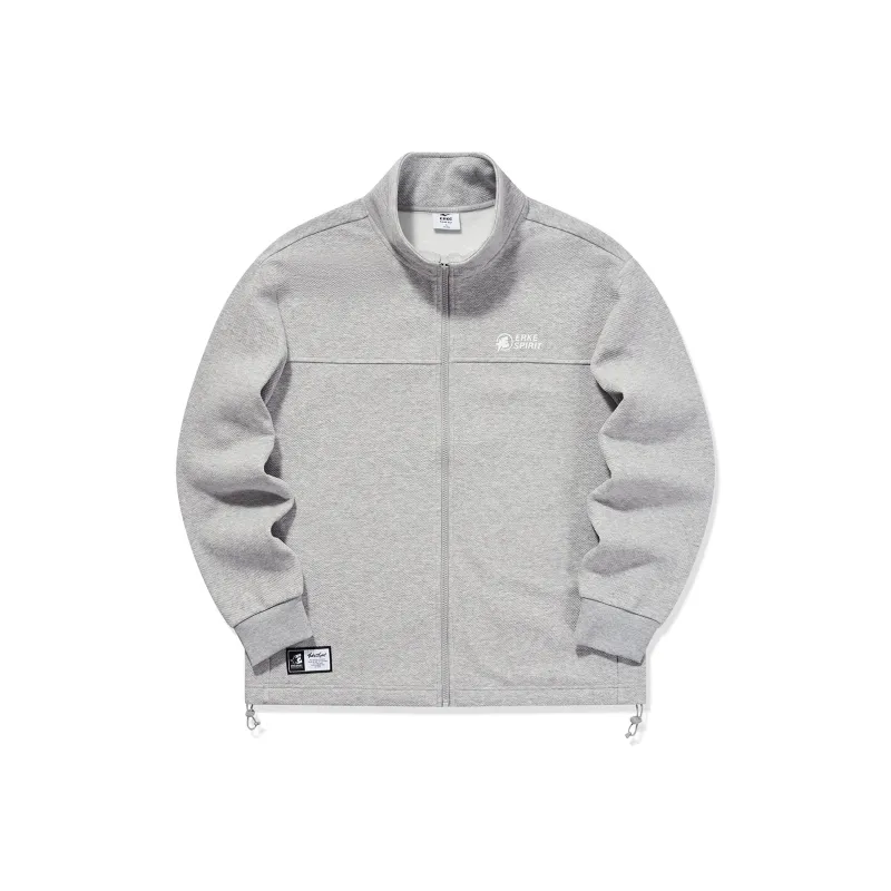 Erke Sweatshirt Men's Bright Light Heather Gray-0
