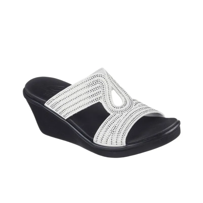 Skechers Rumble On   Shining Night Beach Sandals Women's Black-2