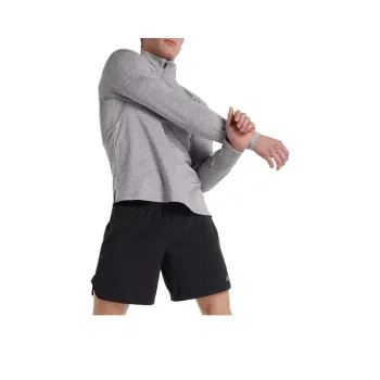 New Balance United Airlines NYCHeat Grid Sweatshirt Men's Gray
