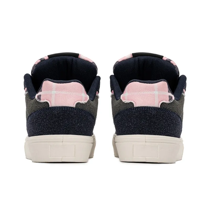 Snow Know The Answer SKTA Skateboard Shoes Unisex Low Top Pink-3