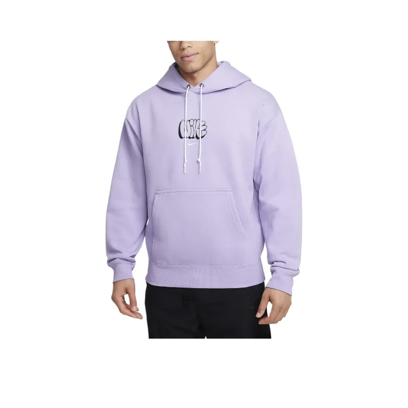 Nike Solo Swoosh Sweatshirt Men's Light Purple/White-0