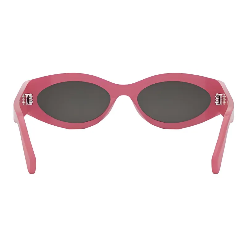 CELINE Eyewear Oval Frame Sunglasses-3