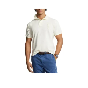 Polo Ralph Lauren SS24 Polo Shirt Men's Club Cream