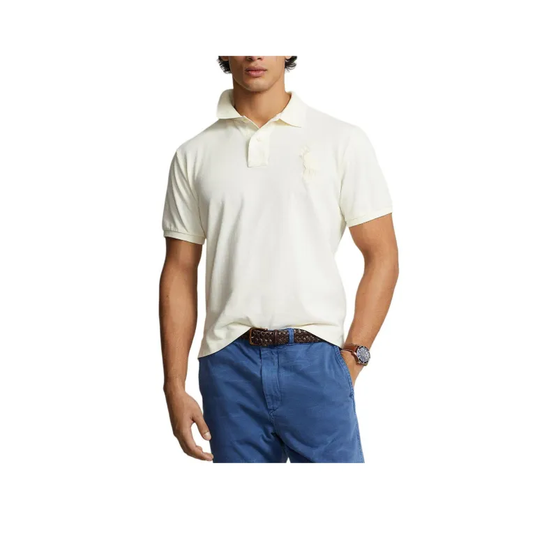 Polo Ralph Lauren SS24 Polo Shirt Men's Club Cream-0