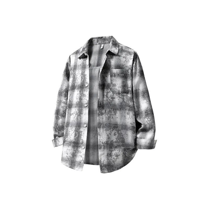 DUKE+DEXTER Commute Lapel Casual Long Sleeved Shirt Unisex-2