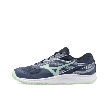Mizuno BREAK SHOT 5 Jr.AC Low Top Tennis Shoes Unisex Blue