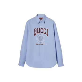 GUCCI SS25 Shirt Men's Light Blue
