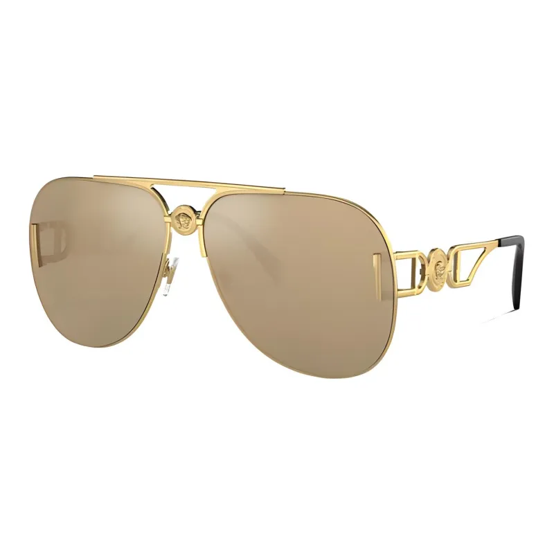 VERSACE Medusa Pilot-frame Sunglasses-0