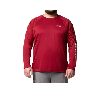 Columbia PFG Terminal Tackle Shirt Men's Red