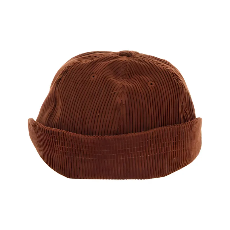 BARACUTA Logo embroidered Corduroy Cap-2