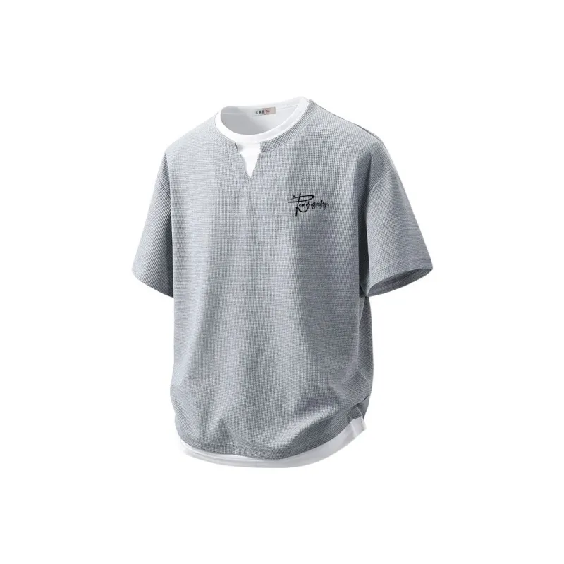 RED DRAGONFLY T Shirt Unisex Light Gray-0