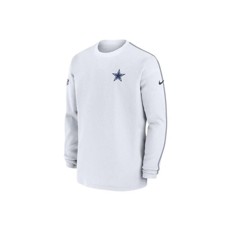 Nike Dallas Cowboys Sideline Coach Men's Nike Nfl Long Sleeve Top-0